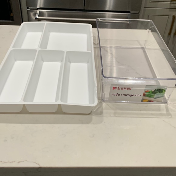 Storage & Organization Its A Keeper Wide Storage Clear Bin And Ikea